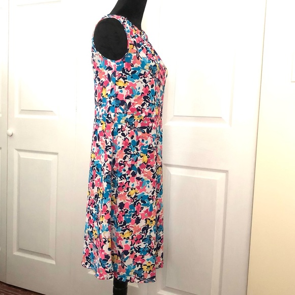 Juicy Couture Cinched Halter Floral Sleeveless Belted Midi Dress sz XS - Picture 4 of 14